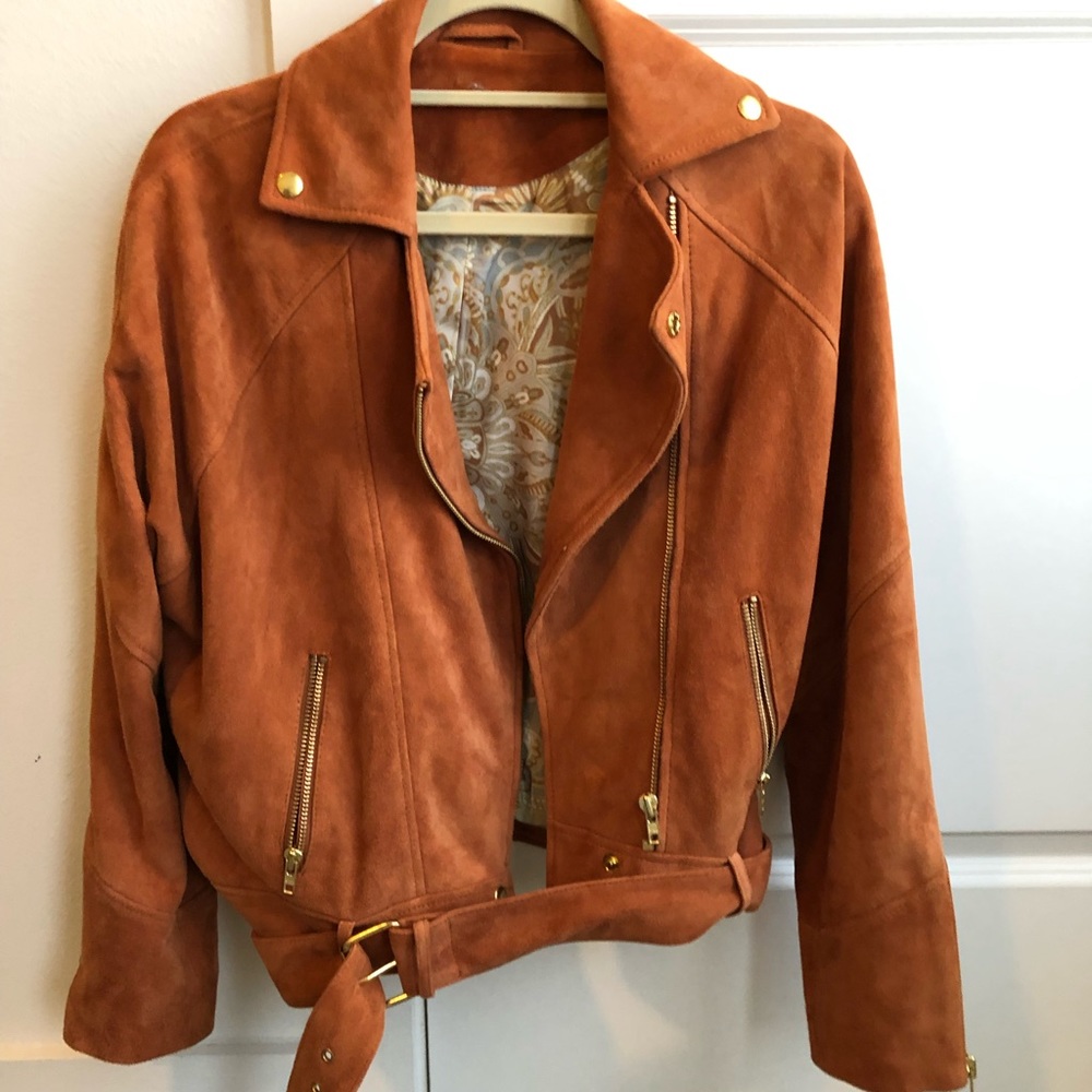 Free people suede jacket